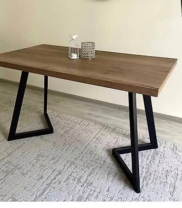 Кухонные столы: Кухонный стол, Новый, Круглый, Нераскладной — 6