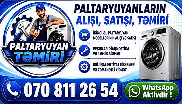 aspiratör kömürlü: Paltaryuyan Ustası Temiri Paltaryuyan Usta Xidmeti 10 manat İkinci el — 2