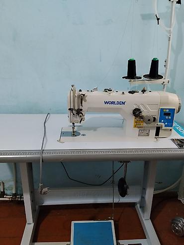 Швейные машины: Sənaye tikiş maşını – WORLDEN (avtomatik funksiyalı) Məhsul təsviri — 1