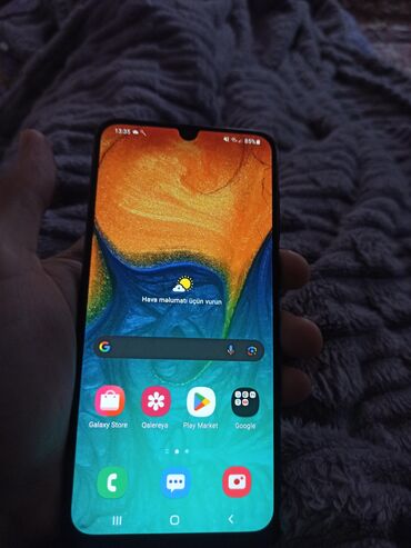 discover note 13 plus характеристики: Samsung Galaxy A30, 32 GB, rəng - Göy, Sensor, Barmaq izi, İki sim kartlı