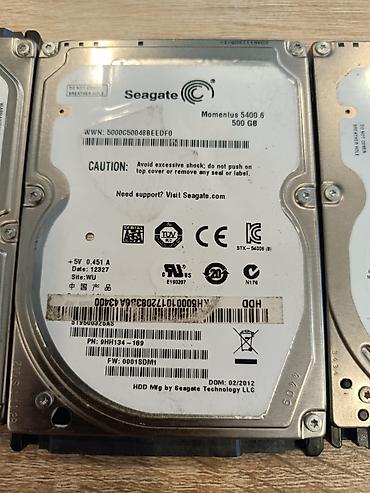 sərt disk: Məhsul: 2-ci əl 2.5" SATA noutbuk HDD-ləri (işlək), hamısı Low Level — 3