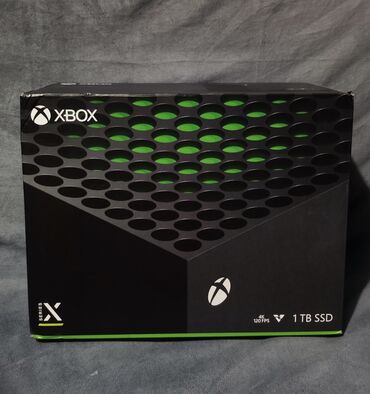Xbox Series X: Xbox Series X . yenidir və qapalı qutudur . zəmanət verilir