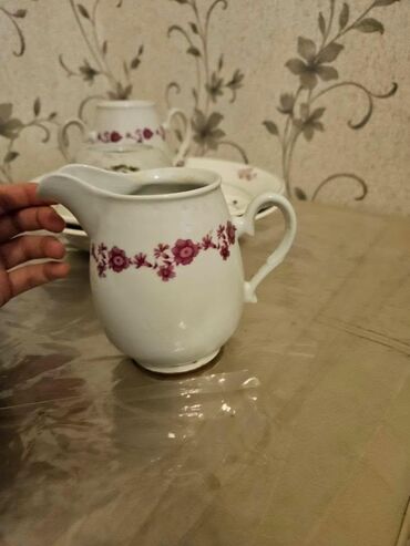 Çay dəstləri və servizlər: Çay dəsti, rəng - Qızılı, Şüşə, 4 nəfərlik — 7