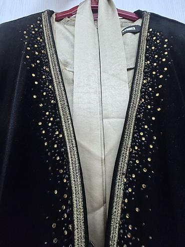 Вечерние платья: Вечернее платье, Классическое, Длинная модель, Велюр, С рукавами, Стразы, Стандарт — 4