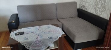 бу диван: Künc divan, İşlənmiş, Açılan, Bazalı, Parça, Çatdırılma yoxdur