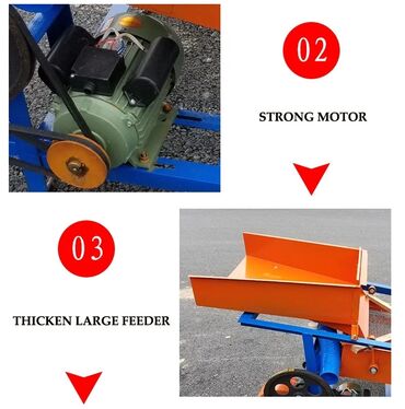 Digər istehsal avadanlığı: Günəbaxan, buğda, düyü, püstə, badam, araxis, paxlalı bitkilərin — 11