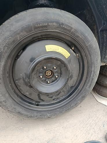 шины запаска: Колеса в сборе 145 / 80 / R 17, Лето, Б/у, Запаска, Легковые, Железные, отверстий - 5 — 2