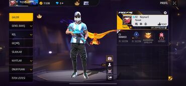 телефон fly evo tech 4: Free Fire mobil oyunu üçün Neymar adlı istifadəçi profilidir. Profildə