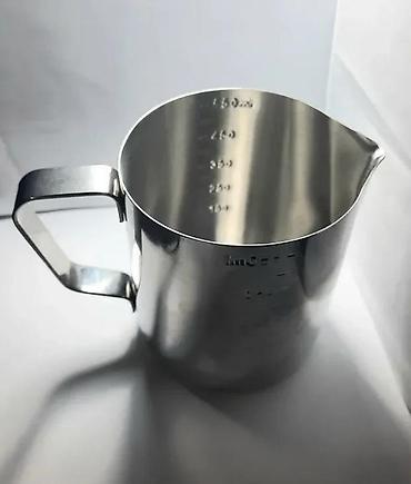 samovar cena: Posuda od nerđajućeg čelika sa menzurom i drškom 550ml NOVO0. Opis — 2