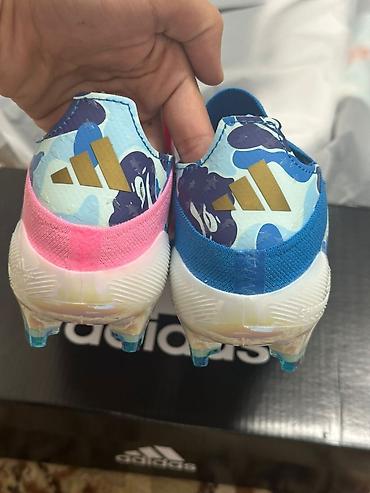 такелажные ремни: Футбольные бутсы Adidas F50, с коллаборацией BAPE Основные — 3
