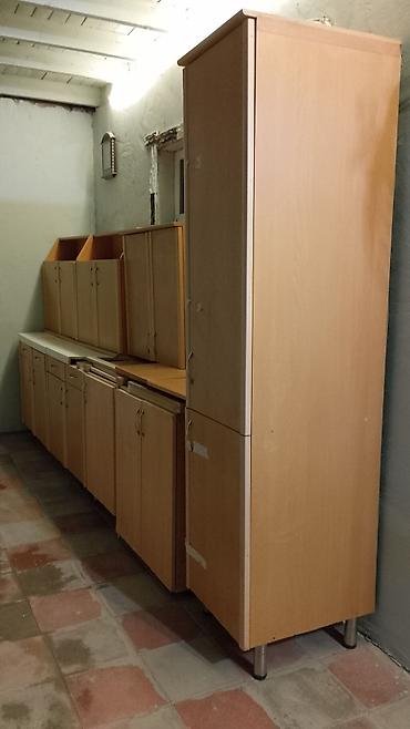 Mətbəx mebeli: Mətbəx mebel dəsti – modul tipli - Material: ağac teksturalı — 8