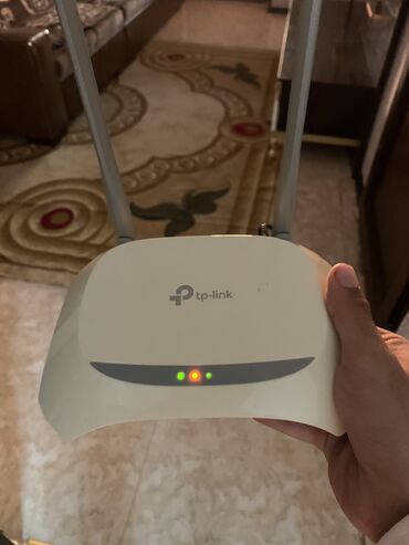 adsl wifi modem router: Tp link WR840N router Modem yenidir