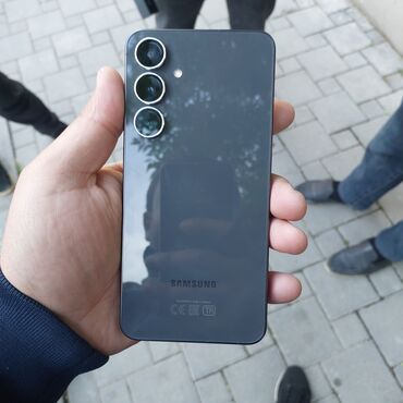 Samsung: Samsung Galaxy S24, 128 GB, rəng - Boz, Düyməli, Barmaq izi, Face ID