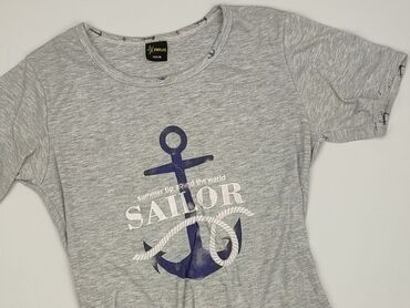 czarne t shirty basic: Футболка жіноча, Розмір M