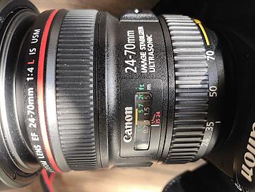 canon eos 5d mark 4: Canon EOS 5D Mark IV + Canon EF 24-70mm L seriyası obyektiv dəsti+ 128 — 5