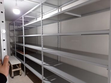 Rəf vitrinləri: Metaldan stelajlar (sifarişlə) Qiymət ölçüdən aslıdı. Deyin bizə — 6