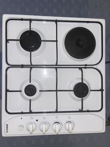 продаю кухонную плиту: Beko, Комбинированная, Механическое, Б/у, Полная оплата