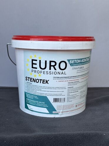 клей для кафеля: Грунтовка «Бетон-Контакт» от Euro Professional, Stenotek, в белой