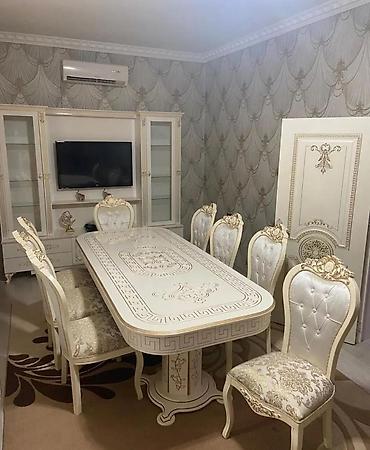 Masa və oturacaq dəstləri: Qonaq otağı üçün, Yeni, Açılmayan, Dördbucaq masa, 6 stul -da lalafo.az — 23 Masa və oturacaq dəstləri: Qonaq otağı üçün, Yeni, Açılmayan, Dördbucaq masa, 6 stul — 23