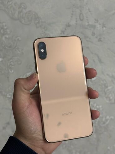 Apple iPhone: IPhone Xs, Б/у, 64 ГБ, Matte Gold, 75 %