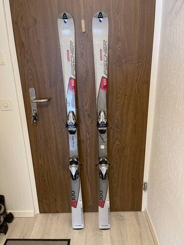 Oprema za skijanje: Skije Fischer sa vezovima 160cm, uvoz Svajcarska — 1