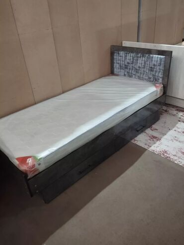 Односпальные кровати: Односпальная кровать, Новый, С мягкой обивкой, длина - 205 см at lalafo.kg — 18 Односпальные кровати: Односпальная кровать, Новый, С мягкой обивкой, длина - 205 см — 18