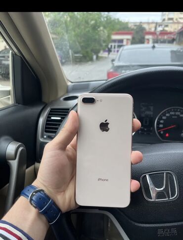 Apple iPhone: IPhone 8 Plus, 256 GB, Qızılı, Barmaq izi
