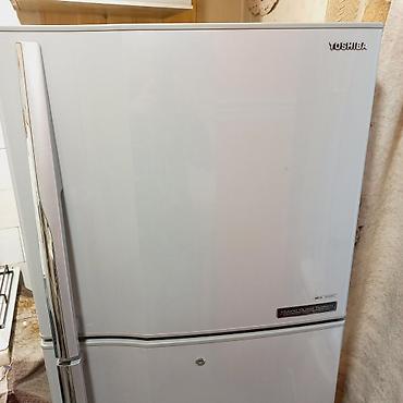 soyuducu ventilyator: Toshiba iki qapılı soyuducu - Brend: Toshiba - Rəng: gümüşü/boz - — 2