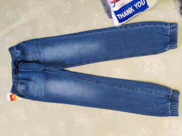 Джинсы и брюки: Джинсы и брюки, цвет - Синий, Новый — 4