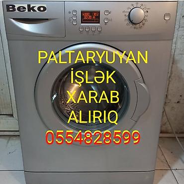 Paltaryuyan maşın Beko, 6 kq, İşlənmiş, Avtomat, Qurutma var, Pulsuz çatdırılma, Ödənişli çatdırılma