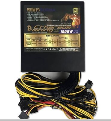 sodimm ddr3: Блок питания, Б/у, 1800 Вт, Gold, 1800 Вт