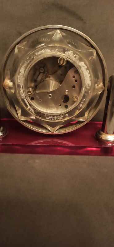 Əntiq saatlar: Məhsul: Sovet dövrü masa saatı – “Свердловск” (Ural zavodu) mexaniki — 3