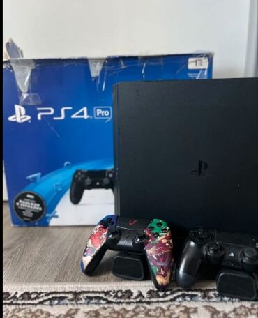 ноутбуки игровые бишкек: Ps 4pro 1tb,с двумя оригинал жостиками(1 редкий кастом), подставкой