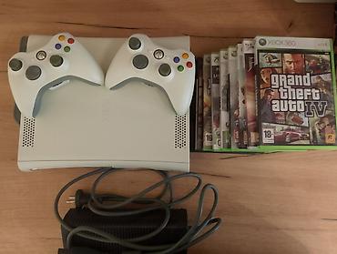 Xbox 360 & Xbox: Xbox 360 oyun paketi Komplekt: - Xbox 360 konsolu (ağ korpus) - 2 — 2