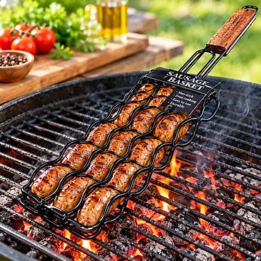 Kabab setkası sosiska üçün Bu xüsusi dizaynlı qril aləti, açıq hava lalafo.az -da Kabab setkası sosiska üçün Bu xüsusi dizaynlı qril aləti, açıq hava