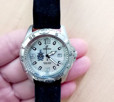 наручные часы для детей: Классикалык сааттар саат, Festina, Швейцария, Суу өткөрбөөчү, Унисекс, Колдонулган