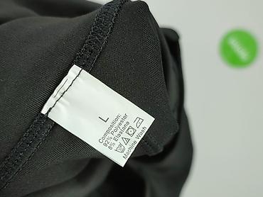 czarne dresy: Legginsy Sportowe damskie, rozmiar L — 4