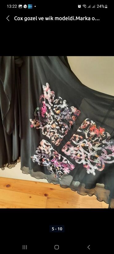 Ziyafət donları: Jovanni brend.temiz ipekden ortasi iri gawlarla bezedilmiw klyow model -da lalafo.az — 13 Ziyafət donları: Jovanni brend.temiz ipekden ortasi iri gawlarla bezedilmiw klyow model — 13