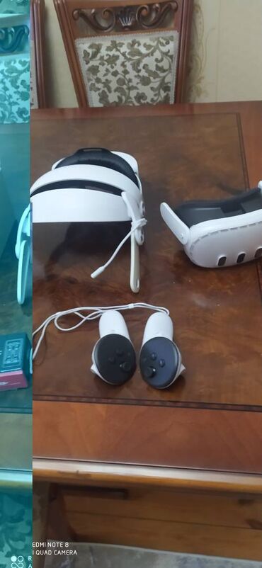 Video oyunlar üçün aksesuarlar: Meta Quest 3 VR eynəyi – 128 GB Super veziyetdedi yeniden seçilmir — 6