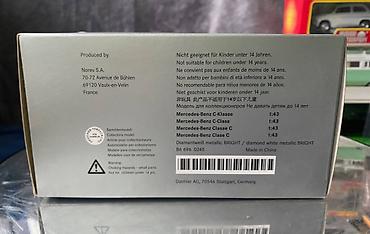 norev: Mercedes, 2014 il, 1:43, Dəmir, Ödənişli çatdırılma — 6