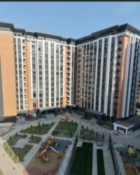 жер уйдон квартира берилет дордой: 2 бөлмө, 80 кв. м, Элитка, 10 кабат, ПСО (өзү оңдоп түзөтүп бүтүү үчүн)