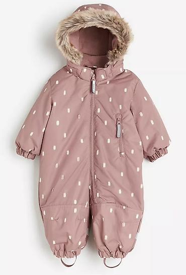 лыжные кастюмы: Детские зимние комбинезоны H&M (б/у бережно использовались — 2