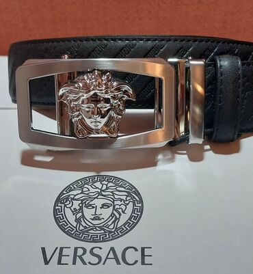 VERSACE, təzədir, kəmər satılır, hədiyyəli qutu ilə biryerdə. "A"