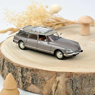sliku: 🚙 Citroën DS 23 Break 1974 – Brun Scarabée – Norev (1:43) Norev — 1
