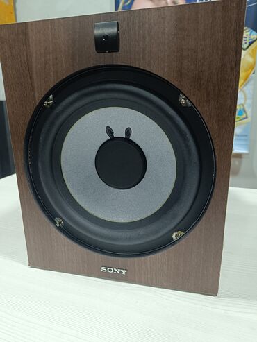 Dinamiklər və kolonkalar: İşlənmiş Sony Kolonka, Növ - Akustik, rəng - Qəhvəyi — 5