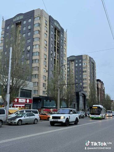 токмок квартира микрорайон: 2 комнаты, 53 м², Элитка, 7 этаж, Евроремонт