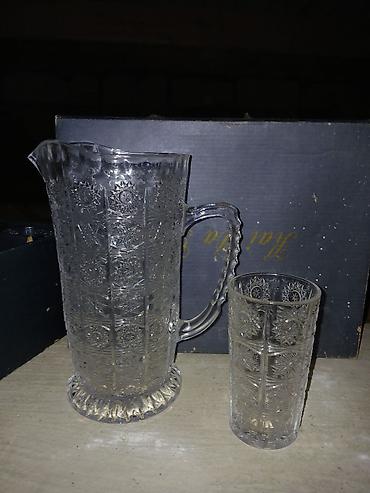 neman xrustal: Məhsul: Kai Da Glass şüşə sürahi və stəkan dəsti Təsvir: - Brend: Kai — 2