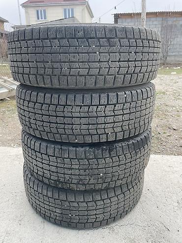 porter 4x4: Шины 225 / 65 / R 17, Зима, Б/у, Комплект, Внедорожные (АТ/МТ), Япония, Dunlop — 1