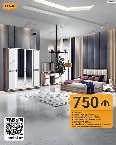LA MİNİ – Yataq Dəsti (Kod: 5941) Məzmun: - Çarpayı: 1 ədəd, 160 × lalafo.az -da LA MİNİ – Yataq Dəsti (Kod: 5941) Məzmun: - Çarpayı: 1 ədəd, 160 ×