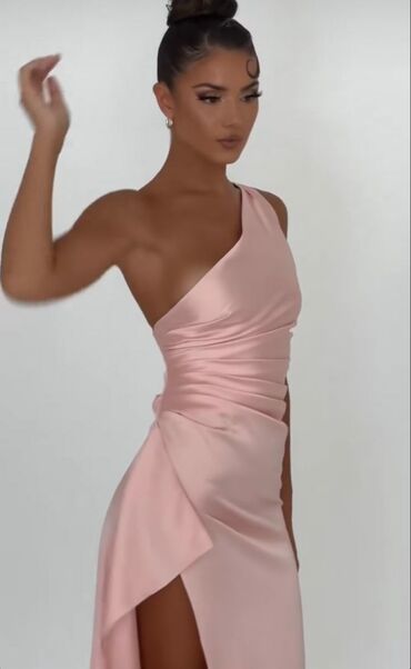 dzemper haljine h: 2XL (EU 44), color - Pink, Cocktail, Without sleeves